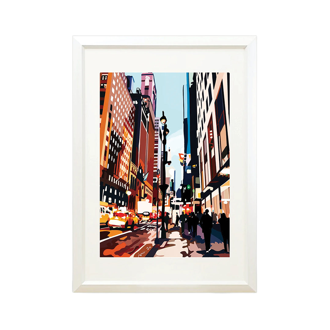 New York -city light-